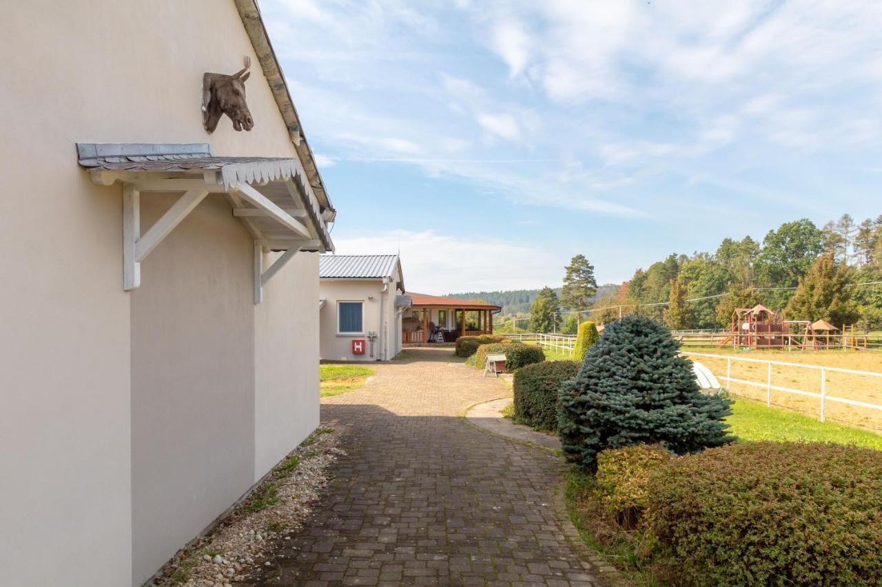 Farma Slunecny Dvur Apartmany A Family Stany Strecha Pod Strechou Hermanuv Mestec Екстер'єр фото