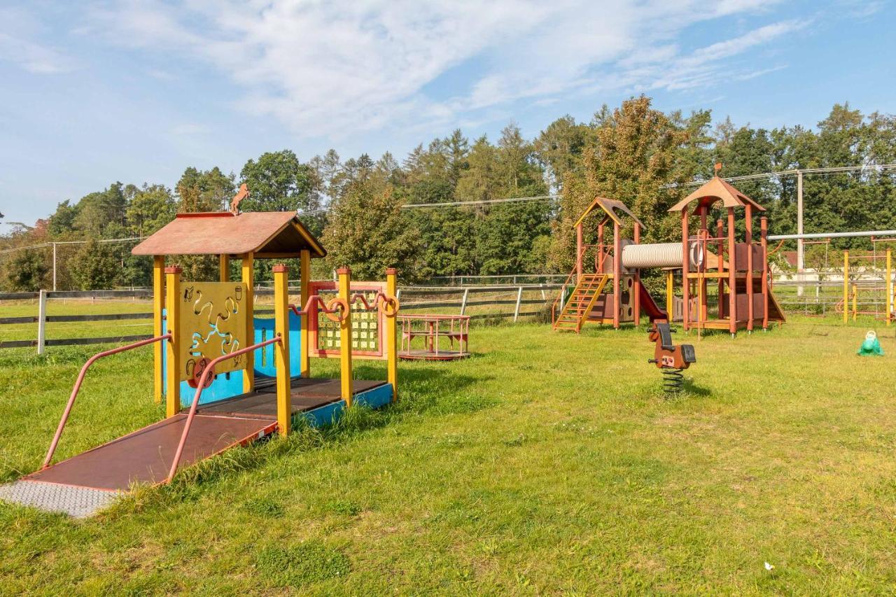 Farma Slunecny Dvur Apartmany A Family Stany Strecha Pod Strechou Hermanuv Mestec Екстер'єр фото